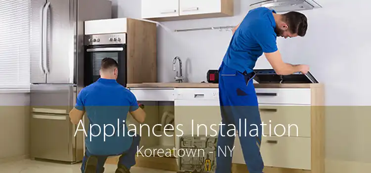 Appliances Installation Koreatown - NY