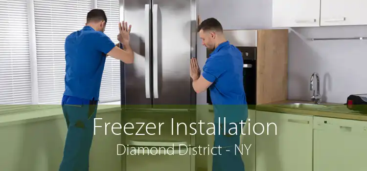 Freezer Installation Diamond District - NY