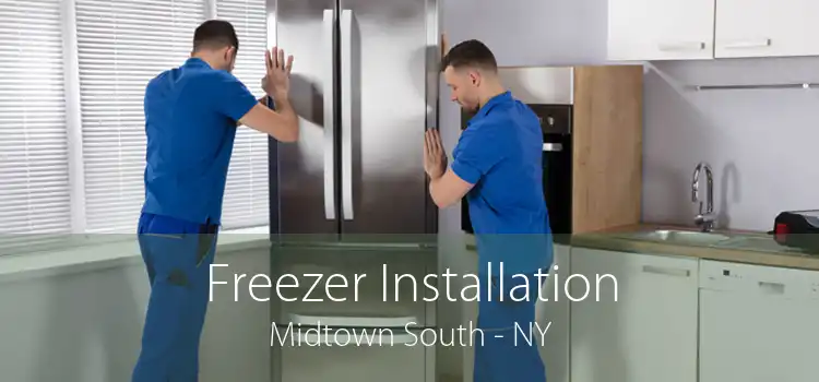 Freezer Installation Midtown South - NY