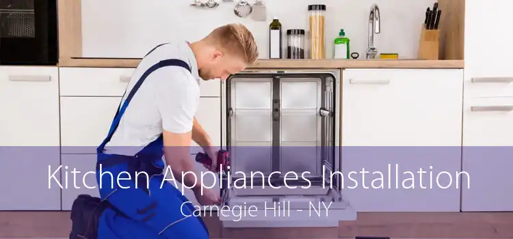 Kitchen Appliances Installation Carnegie Hill - NY