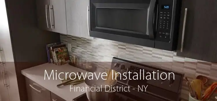 Microwave Installation Financial District - NY