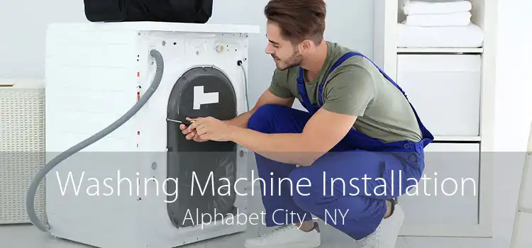 Washing Machine Installation Alphabet City - NY