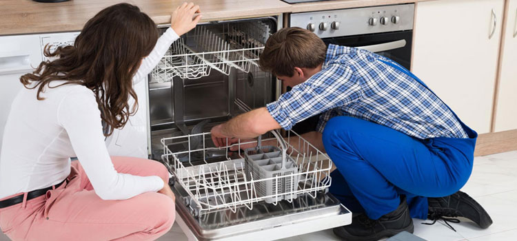 Ikea microwave-installation in Manhattan, New York