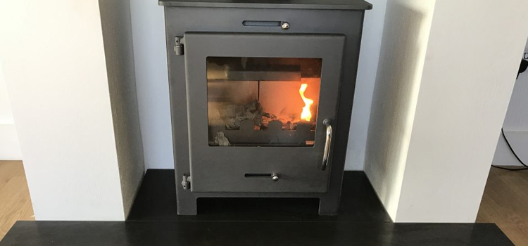 Ikea Wood Burning Stove Installation in Manhattan, New York